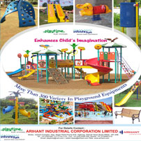 Arihant has evolved into a full range of children Playground equipment, Water Park Equipment, Amusement Rides as well as it owns and operates its own water park called 