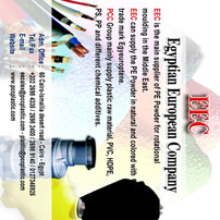 Preparing the PE raw materials in the shape of powder.