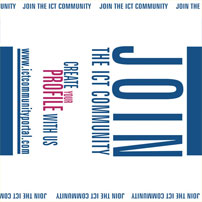 ICT Community Portal helps you connect and share information with IT professionals all over the world.