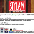 Stylam Industries Limited has been providing high quality laminates.